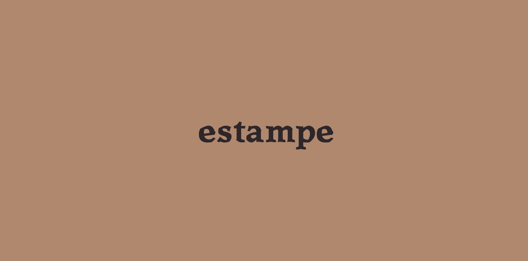 prototype de la maquette estampe